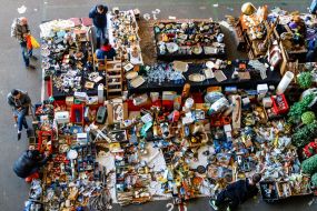 Блошиный рынок в Барселоне