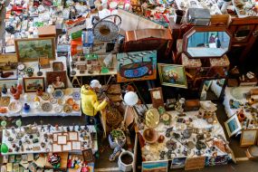 Блошиный рынок в Барселоне