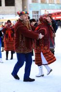 Participants of the regional festival "Hutsul carol"
