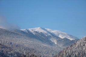 Вид на снежную Говерлу