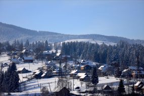 Зима в Карпатах