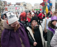 Nativity scene fest 2022 in Kharkiv