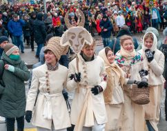 Nativity scene fest 2022 in Kharkiv