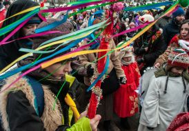 Nativity scene fest 2022 in Kharkiv