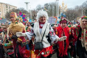 Nativity scene fest 2022 in Kharkiv