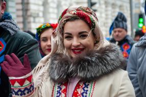 Nativity scene fest 2022 in Kharkiv