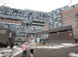 Новий корпус НДСЛ "Охматдит"