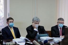 Petro Poroshenko, Igor Golovan and Ilya Novikov
