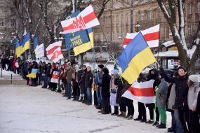 Світовий ланцюг єднання #СкажиУкраїніТак у Львові