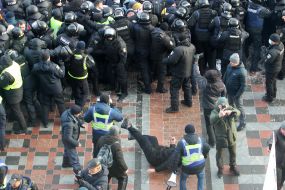 The action of the movement "Save FOP" in Kyiv