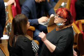 Lesya Zaburanna and Galina Tretyakova