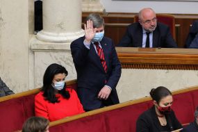 Ivanna Klympush-Tsintsadze and Artur Gerasimov