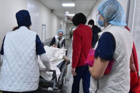 Presentation of the reconstructed reception and diagnostic department