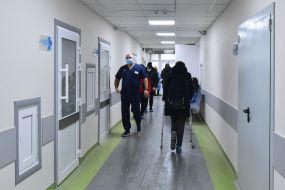 Presentation of the reconstructed reception and diagnostic department