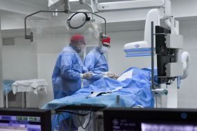 Presentation of the reconstructed reception and diagnostic department