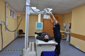 Presentation of the reconstructed reception and diagnostic department