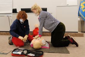 Training in providing home care for employees of the Lviv City Council
