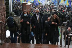 Maryna Poroshenko and Petro Poroshenko