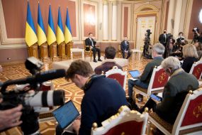 Volodymyr Zelensky's press conference for foreign media