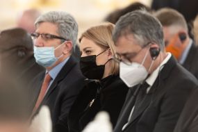 Meeting of the leadership of Ukraine with diplomats