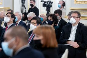 Meeting of the leadership of Ukraine with diplomats