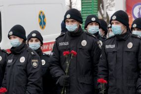 Farewell to the National Guardsmen killed in the shooting at the Southern Machine-Building Plant