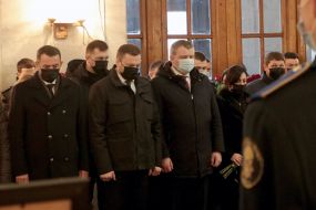 Farewell to the National Guardsmen killed in the shooting at the Southern Machine-Building Plant