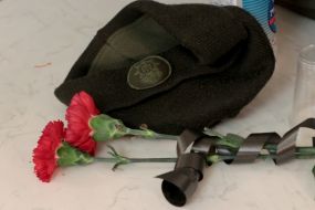 Farewell to the National Guardsmen killed in the shooting at the Southern Machine-Building Plant