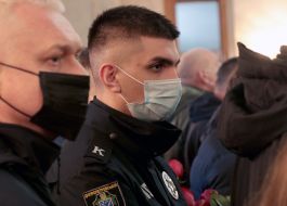 Farewell to the National Guardsmen killed in the shooting at the Southern Machine-Building Plant