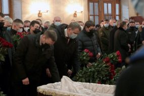 Farewell to the National Guardsmen killed in the shooting at the Southern Machine-Building Plant