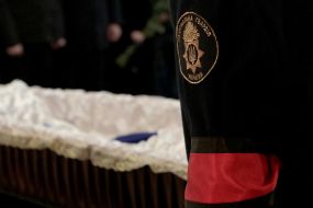 Farewell to the National Guardsmen killed in the shooting at the Southern Machine-Building Plant