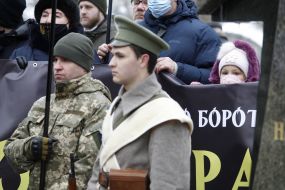 An action in memory of the Heroes of Kruty