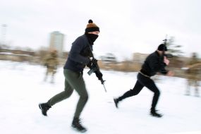 An open training "Don't panic! Get ready!”