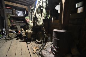 Украинский военнослужащий