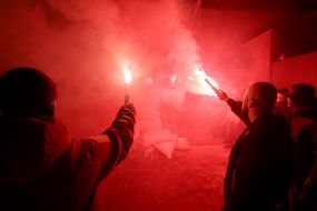 Action "Close OUR TV channel!" in Kyiv