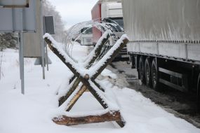 New Yarilovichi checkpoint