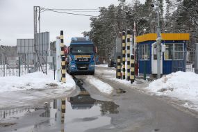 New Yarilovichi checkpoint