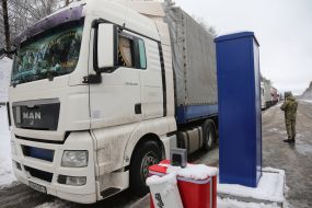 New Yarilovichi checkpoint