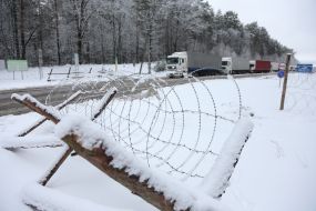 New Yarilovichi checkpoint