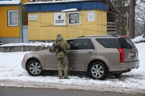 New Yarilovichi checkpoint