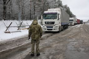 New Yarilovichi checkpoint