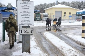 New Yarilovichi checkpoint