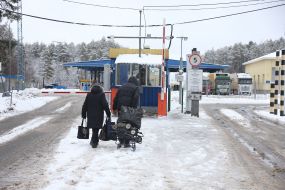 New Yarilovichi checkpoint