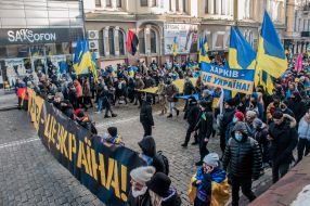 March of unity in Kharkiv