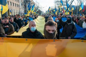 March of unity in Kharkiv