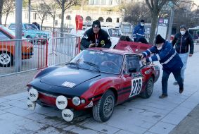 Car-participant of the Monte-Carlo Classique-2022 rally