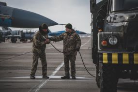 Preparation for training flights