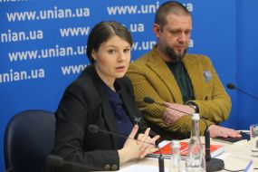 Kateryna Odarchenko and Anton Biletskyy