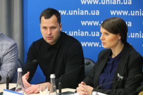 Tymur Chmeruk and Kateryna Odarchenko