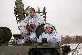 Военнослужащие 92й бригады